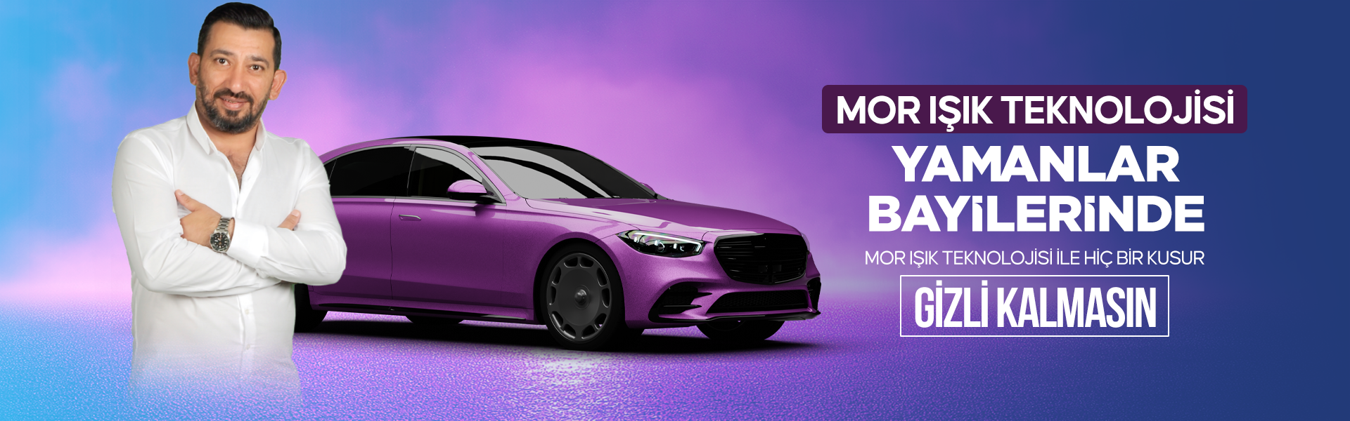 Yamanlar Zeytinburnu Topkapı Oto Ekspertiz - Mor Işık ile Kaporta Boya Kontrolü